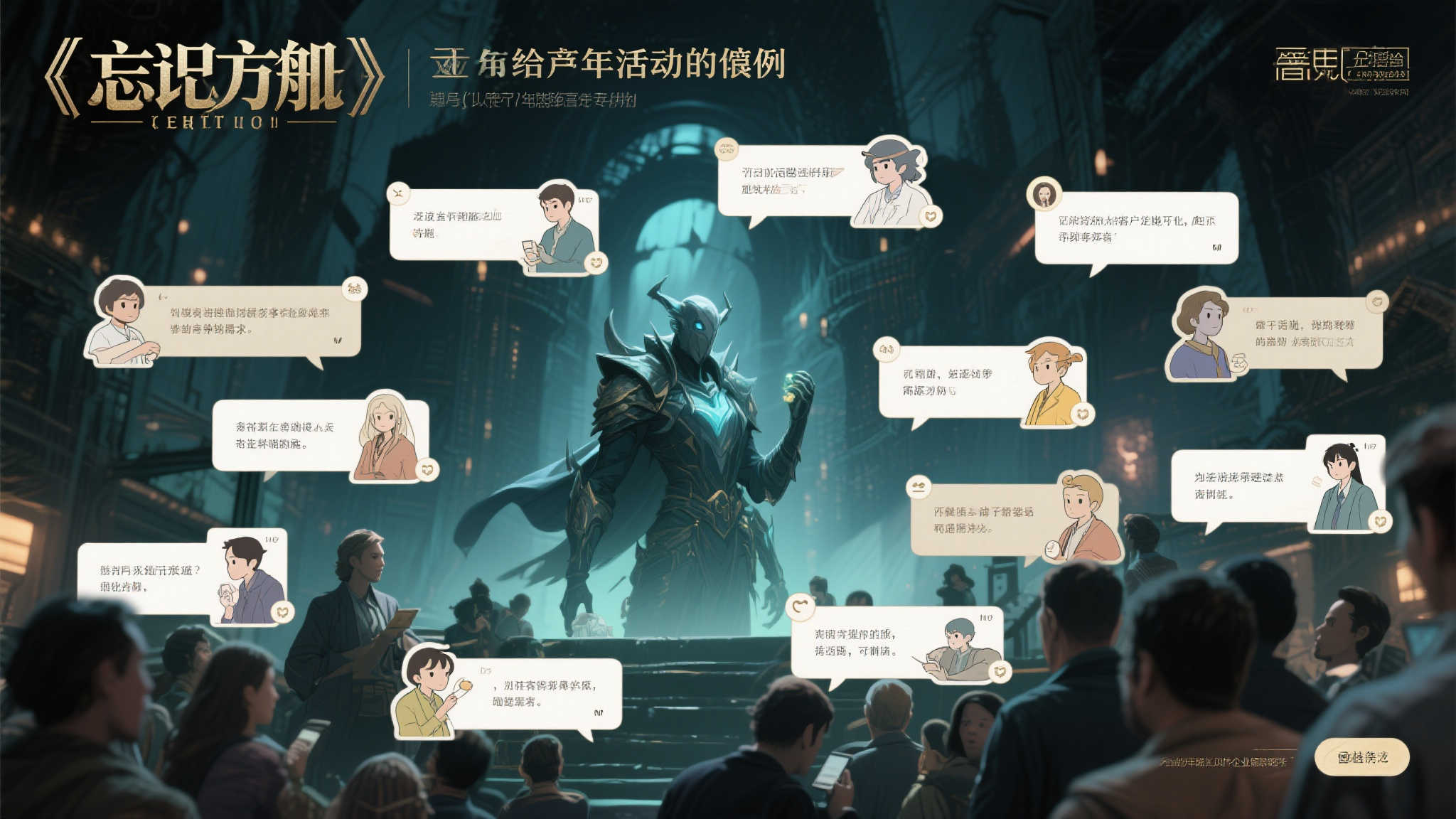 以去年的活动为例，其中由《遗忘方舟》这一